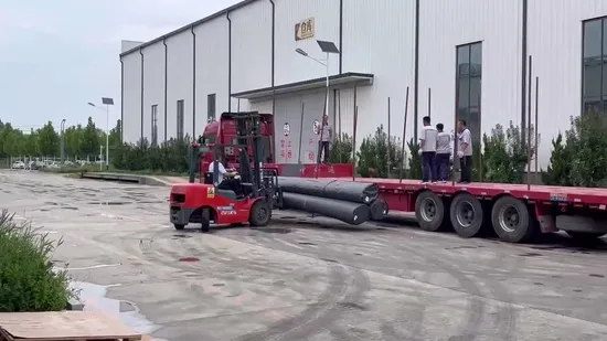 Guide technique en ligne tissé non géotextile géotextile à filament continu non tissé en polypropylène pour mise en décharge