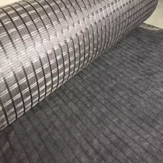 Géogrille géocomposite composite 50 kn avec géotextile non tissé