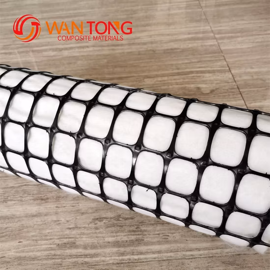 géocomposite non tissé composé du géogrille 120g de géogrille de fibre de verre 120k
